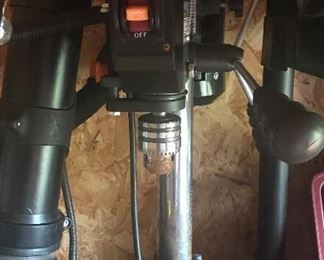 Central 5 speed bench drill press