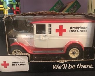 Vintage American Red Cross truck