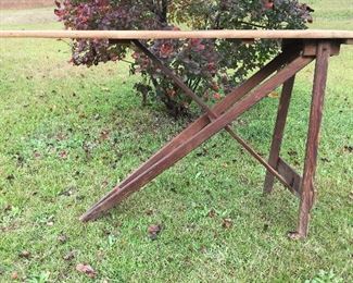 Antique ironing board