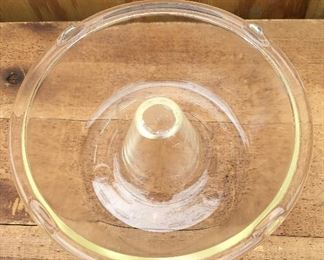Vintage Glasbake bundt pan