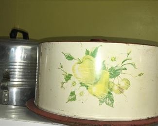 Vintage cake carriers