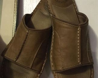 Margaritaville leather slip-on shoes