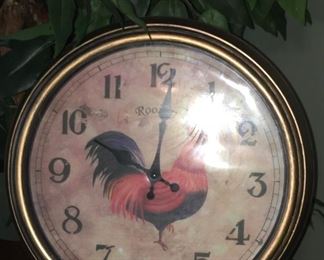 Rooster clock