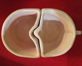 Vintage Camark pottery, creamer & sugar