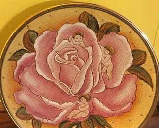 Flower Children plate by Veneto Flair