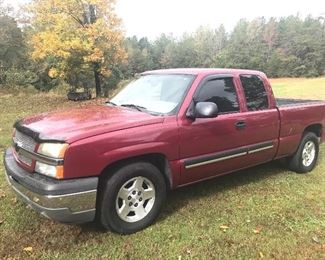 '05 Silverado truck with 159k miles