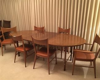 McCobb Irwin Collection "bow tie " chairs and dining table
