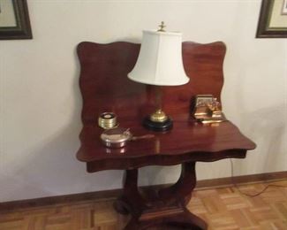 tilt top card table 