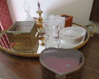 vintage dresser sets