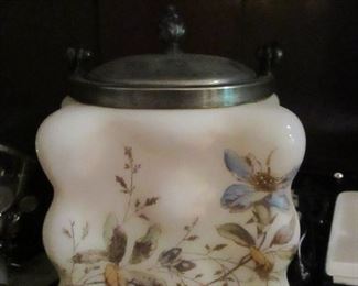 Victorian biscuit jar