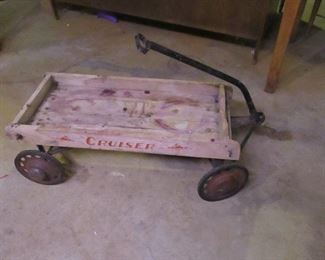 antique coaster wagon