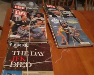 vintage 60's-70's magazines