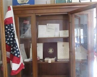 Special Bid Item: Republican ephemera and rare "Nixon Now" political memorabilia including suspenders, matches, coasters,etc