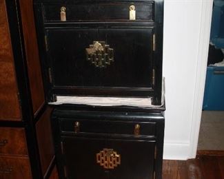 Pair of Century nightstands