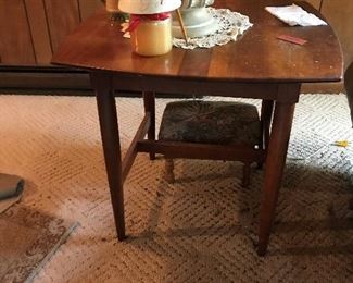 Mid century side table