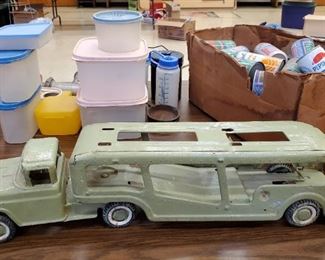 Vintage to Modern Trucks, Airplanes, GI Joe's, Tupperware, Pyrex, etc. 