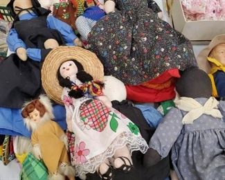 Handmade Vintage Dolls, Including Amish Dolls