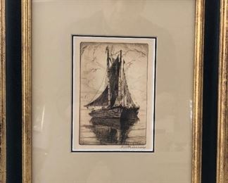 Anthony Thieme
Signed pencil etching