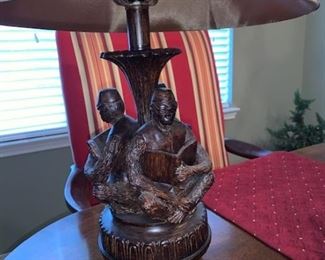 3 Monkey Lamp
