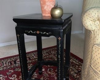 small oriental plant table