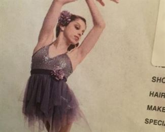 All sizes of dance costumes