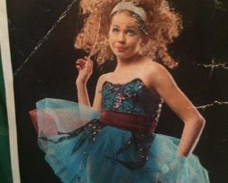 All sizes of dance costumes