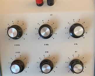 Heathkit IN-3117 Decade Resistance	 	
