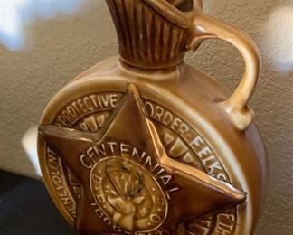 Many Beam & Ezra Brooks Decanters