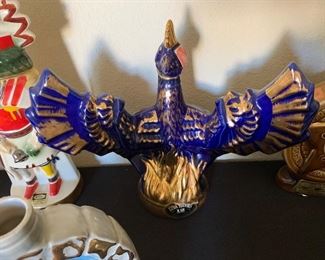 Many Beam & Ezra Brooks Decanters