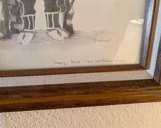 *Signed* Lisa Bedner Keeping a secret Litho	 	
