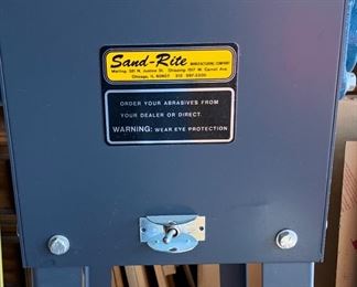Sand-Rite Flap/Drum Sander	41x37x22in	HxWxD
