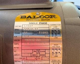 Grizzly Industrial Edge Sander	51x46x30in	HxWxD
