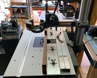 Shopsmith Overhead Router arm/Table 515702	51x30x27in	HxWxD
