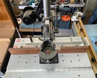 Shopsmith Overhead Router arm/Table 515702	51x30x27in	HxWxD
