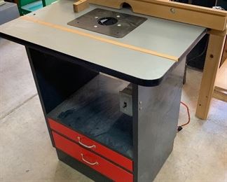 Woodhaven Router Table	39x37x25in	HxWxD
