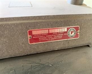 Rockwell Delta 32in Radial Drill Press 11-280	63x24x38in	HxWxD
