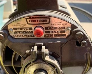 Craftsman Saw Motor 113-12010	 	
