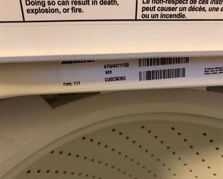 Admiral Washer AED4470TQ0	 	
Admiral Dryer ATW4471TQD