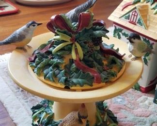 Lenox China Winter Greetings Fountain