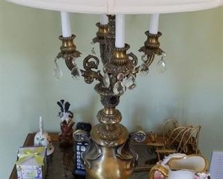 Pair of Candelabra Lamps