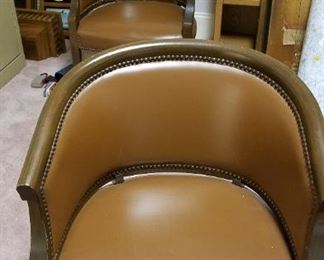 leather side office chairs