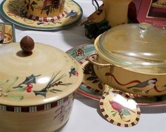 Lenox Winter Greeting China Serving Pieces