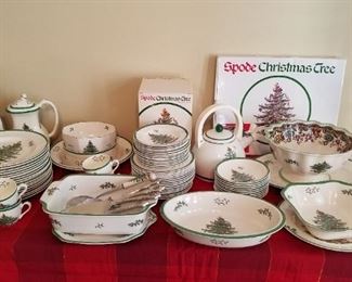 Just part of this large set of Spode China