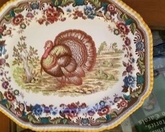 Spode Turkey Platter