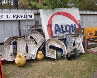 Lighted Letter Signs, your Choice! More Metal Signs!!