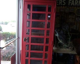 Wooden Telephone Booth