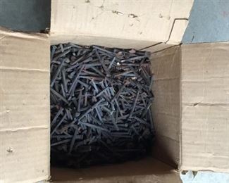 Box of square nails