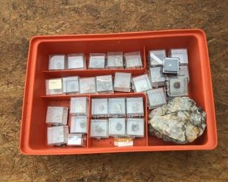 Stone sample collection  (labeled)