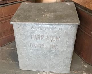 Farr View Dairy Insulated cooler