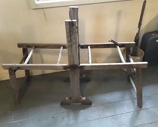 Wash Tub Stand unfolded